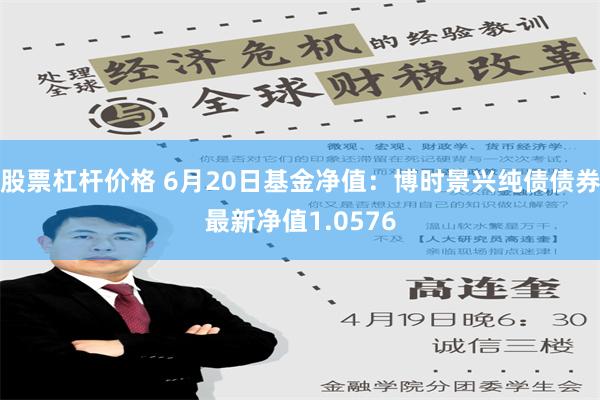 股票杠杆价格 6月20日基金净值：博时景兴纯债债券最新净值1.0576